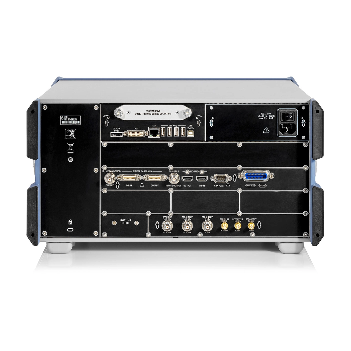 Фото Измерительный приемник ESW Rohde&Schwarz вид сзади